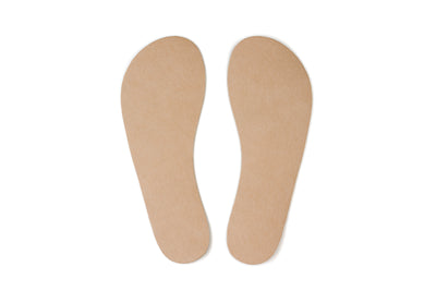 Barefoot vložky do bot béžové standardní šířka