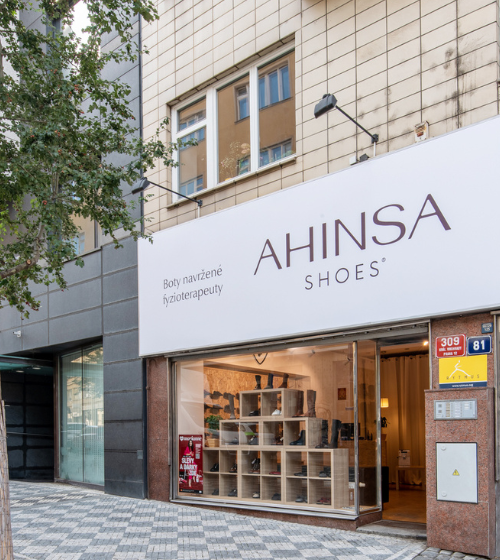 prodejna Ahinsa shoes Praha