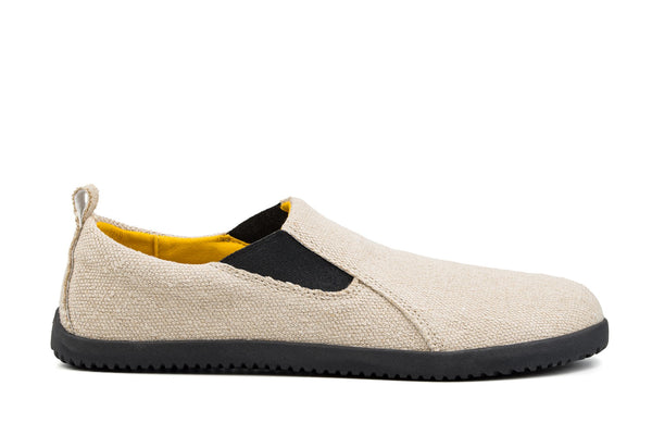 Pánské barefoot slip on tenisky z konopí